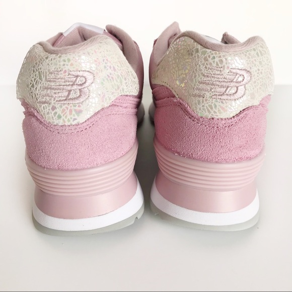 New Balance Womens 574 Sneaker NEW Shattered Pearl - Picture 5 of 8
